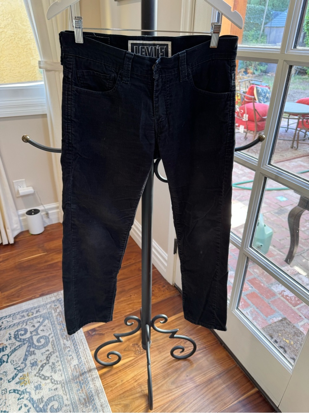 Levi’s Woman Skinny 511 30/30 Black Corduroy